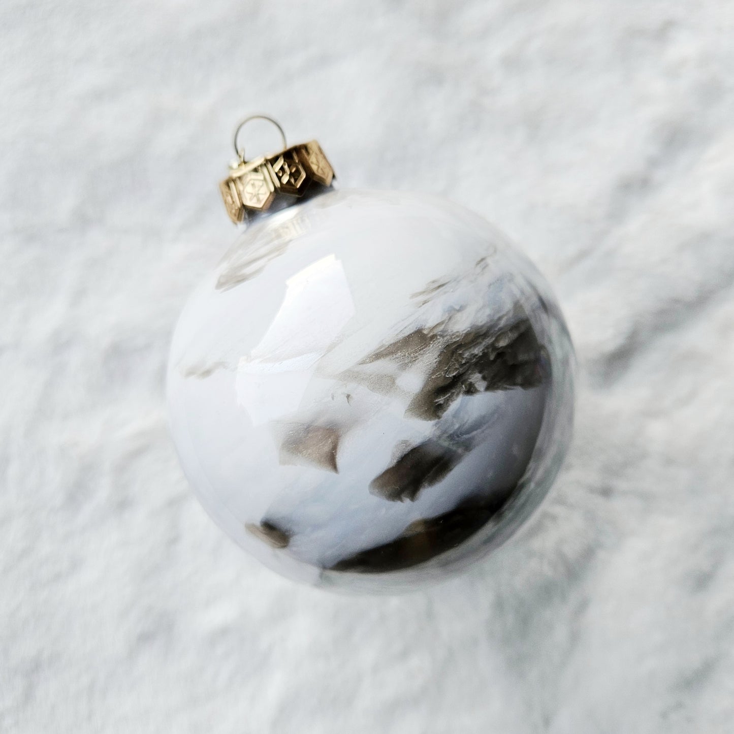 First Christmas (10cm) Personalised Handcrafted Bauble
