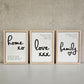 Script Frame - Love