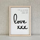 Script Frame - Love