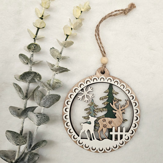 Woodland Bauble Ornament