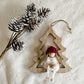 Christmas Angel Ornament - Choose Shape & Colour