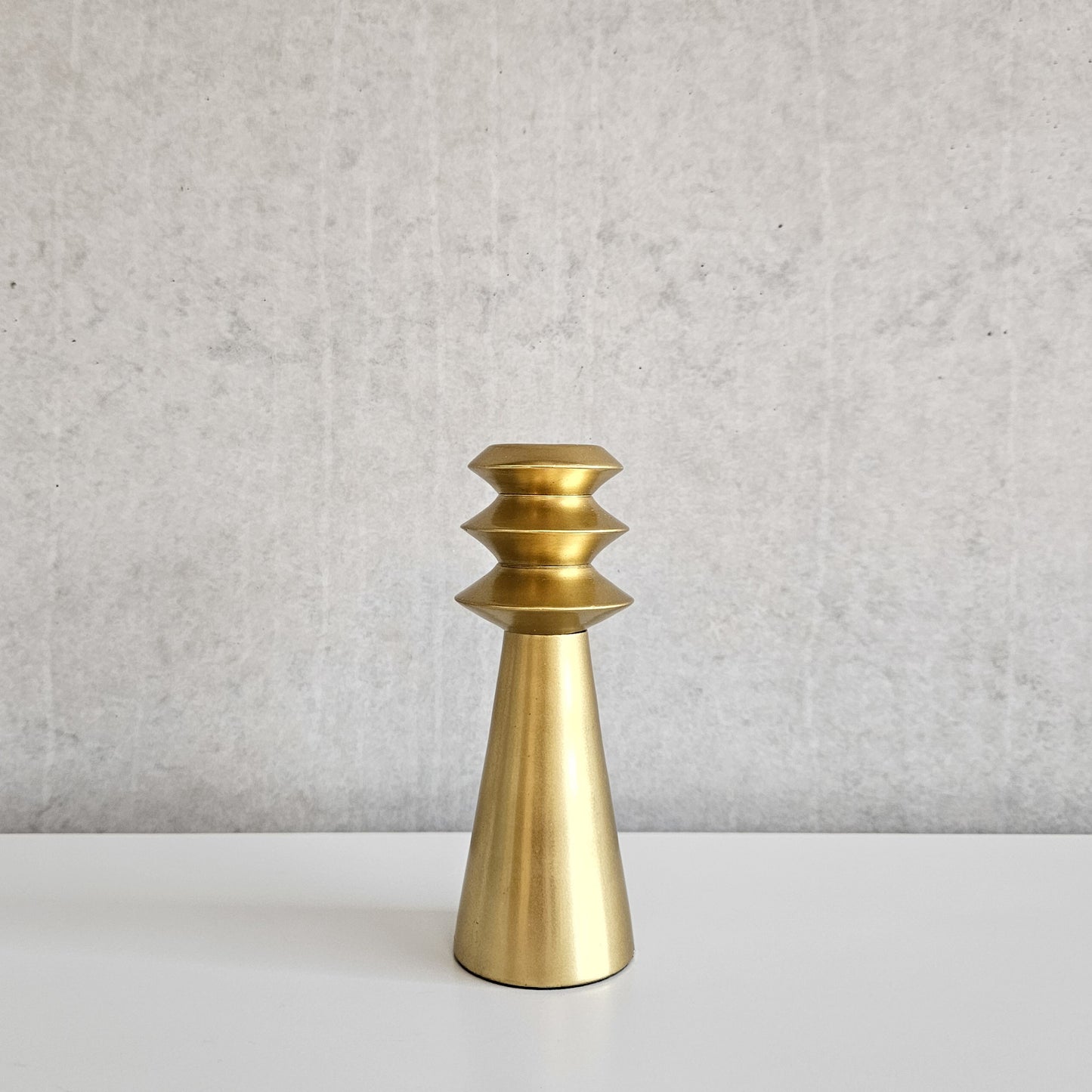 Gold Taper Candle Holder