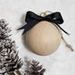 *NEW SIZE* WOODEN (6cm) Personalised Handcrafted Bauble
