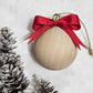 *NEW SIZE* WOODEN (6cm) Personalised Handcrafted Bauble